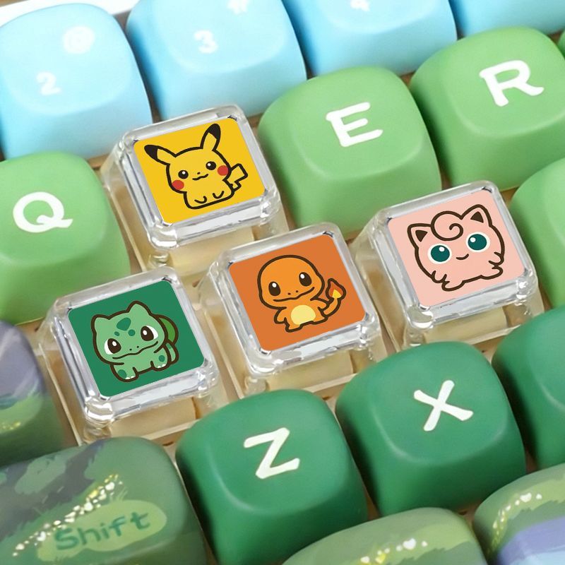 Mechanical Keyboard - Clavier mécanique Pokémon Cross Axle avec