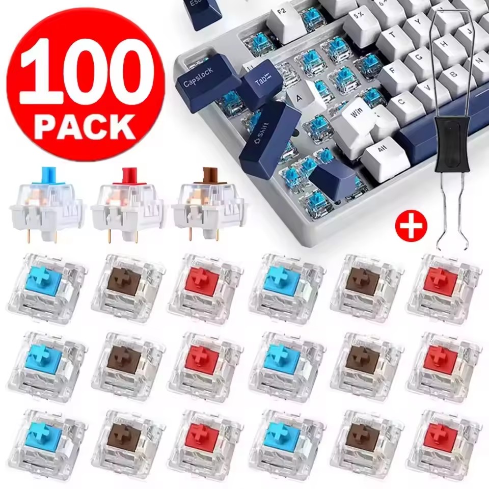 Mechanical Keyboard - 10-30 interrupteurs mécaniques à 3 broches