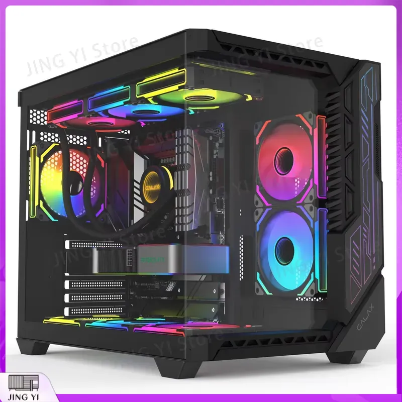 Pc Gaming Water Cooling - Boîtier PC Gaming RGB Mid-Tower en