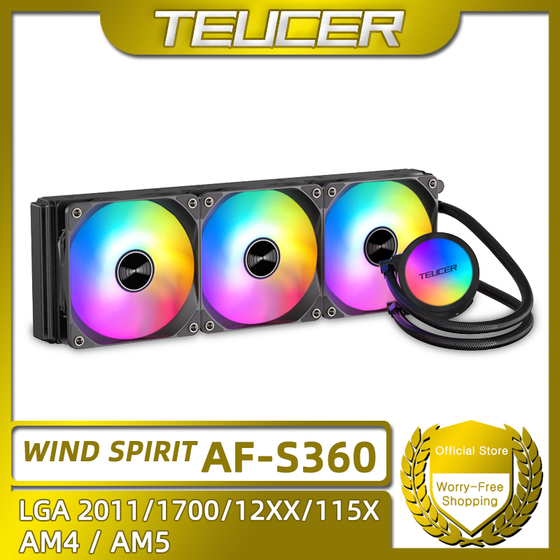 Pc Gaming Water Cooling - TEUCER AF-S360 CPU refroidisseur d'eau LGA