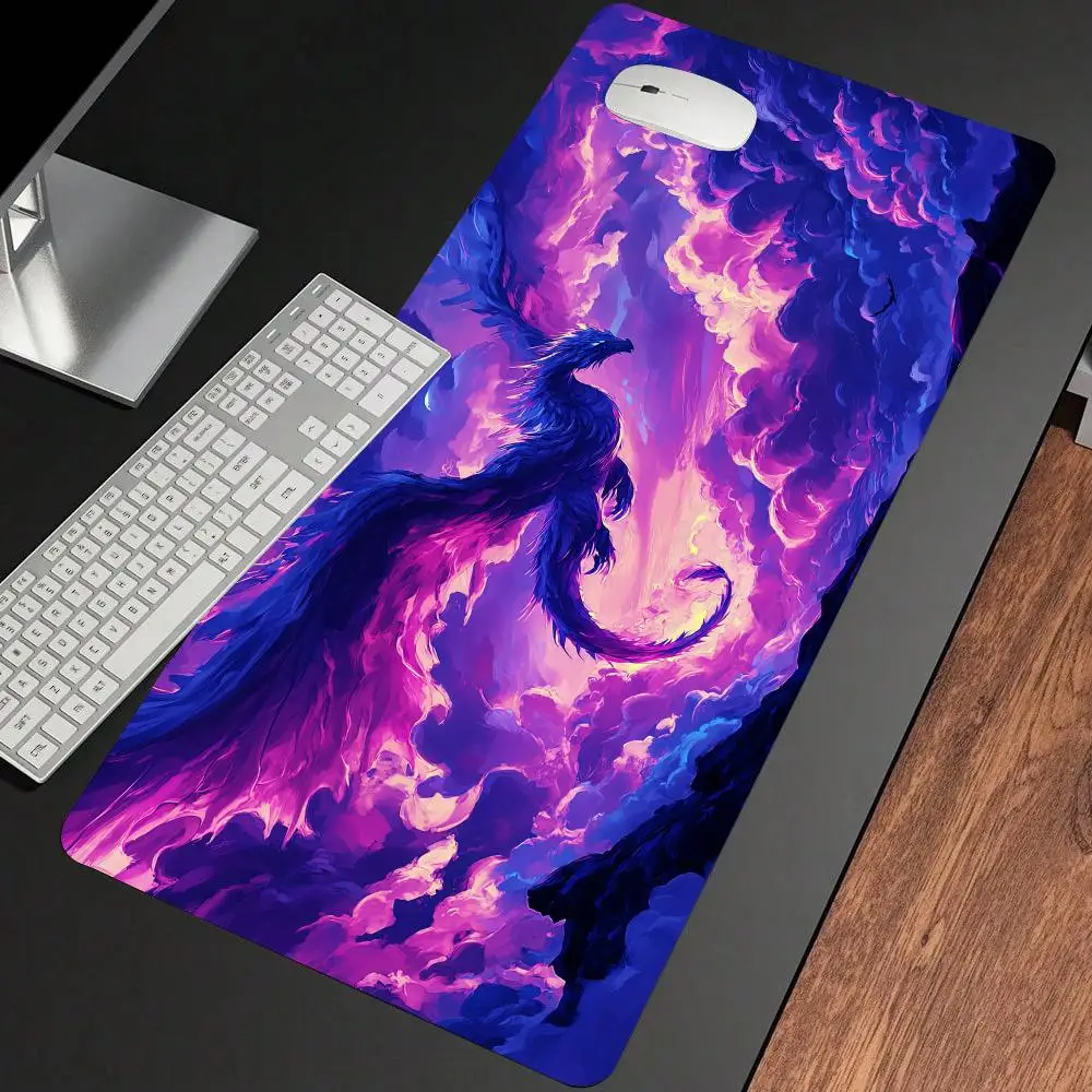 Pc Gaming Cloud Free - Tapis de Souris Étendu Fantasy Cloud