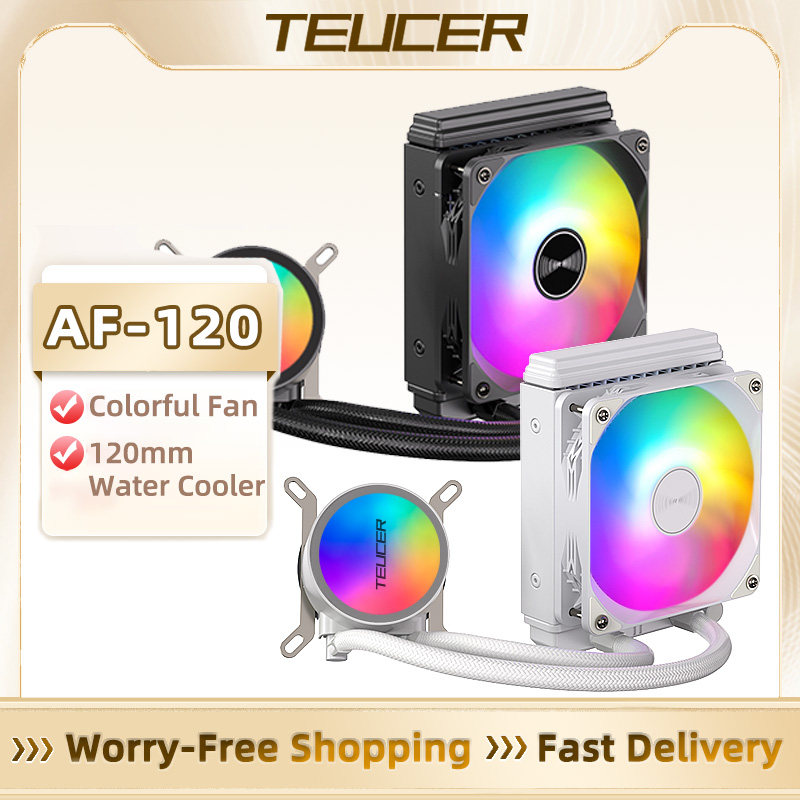 Pc Gaming Water Cooling - TEUCER AF-120 refroidisseur d'eau 12cm RGB