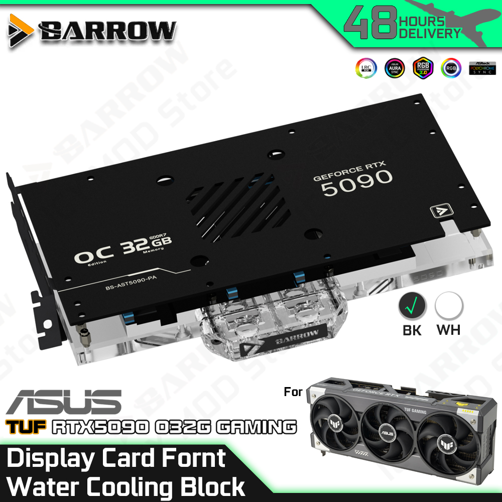 Pc Gaming Water Cooling - Carte d'affichage Barrow bloc de refroidissement