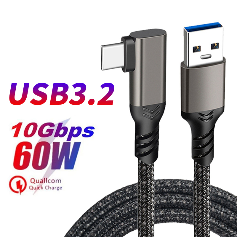 Vr Headset Pc - Câble USB 3.2 Gen 2 coudé
