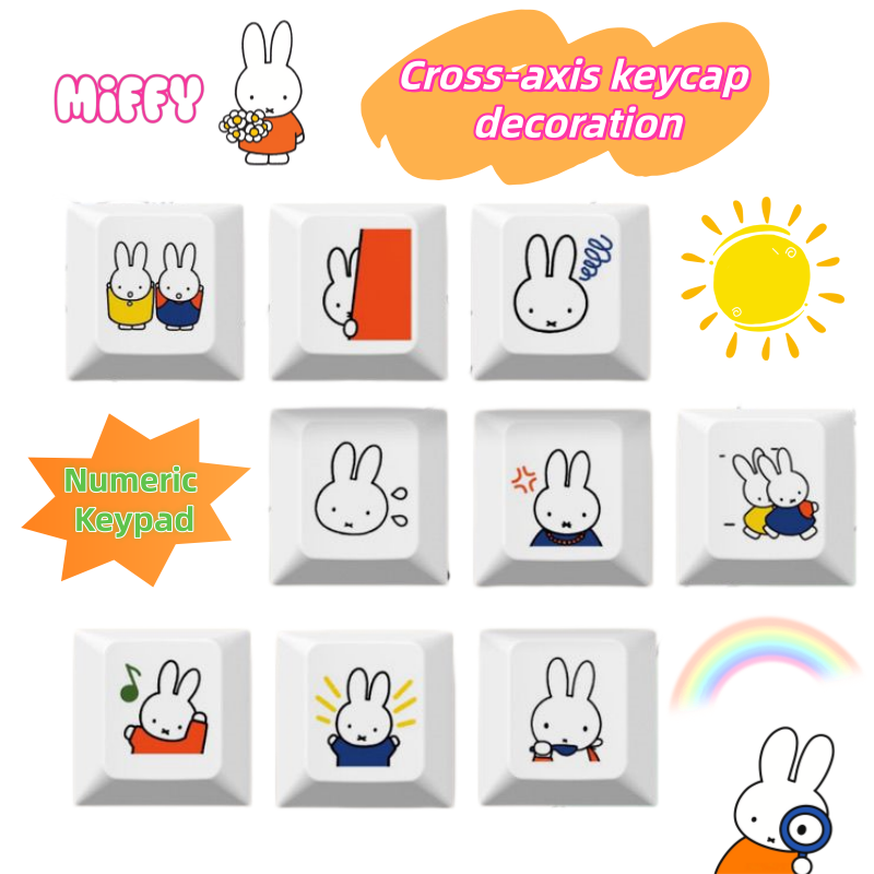 Nouveau keycap Miffy le lapin, - Mechanical Keyboard avis et prix