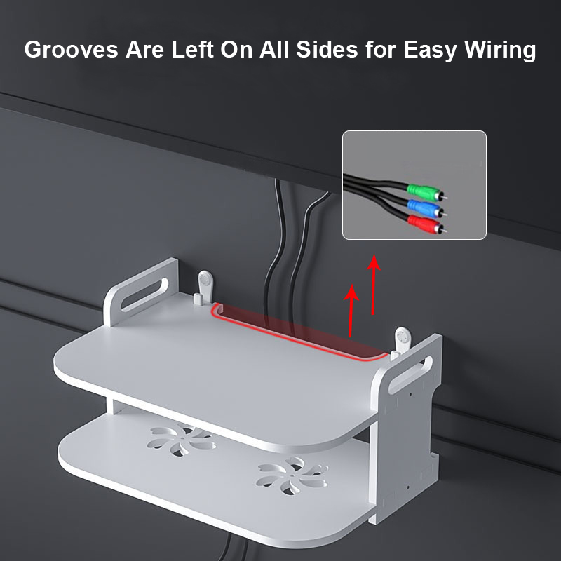 Étagère murale pour routeur et - Desk Cable Organizer avis et prix