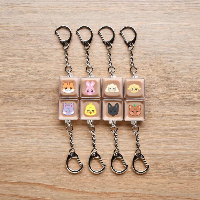 Porte-clés Ateez lumineux créa - Mechanical Keyboard avis et prix