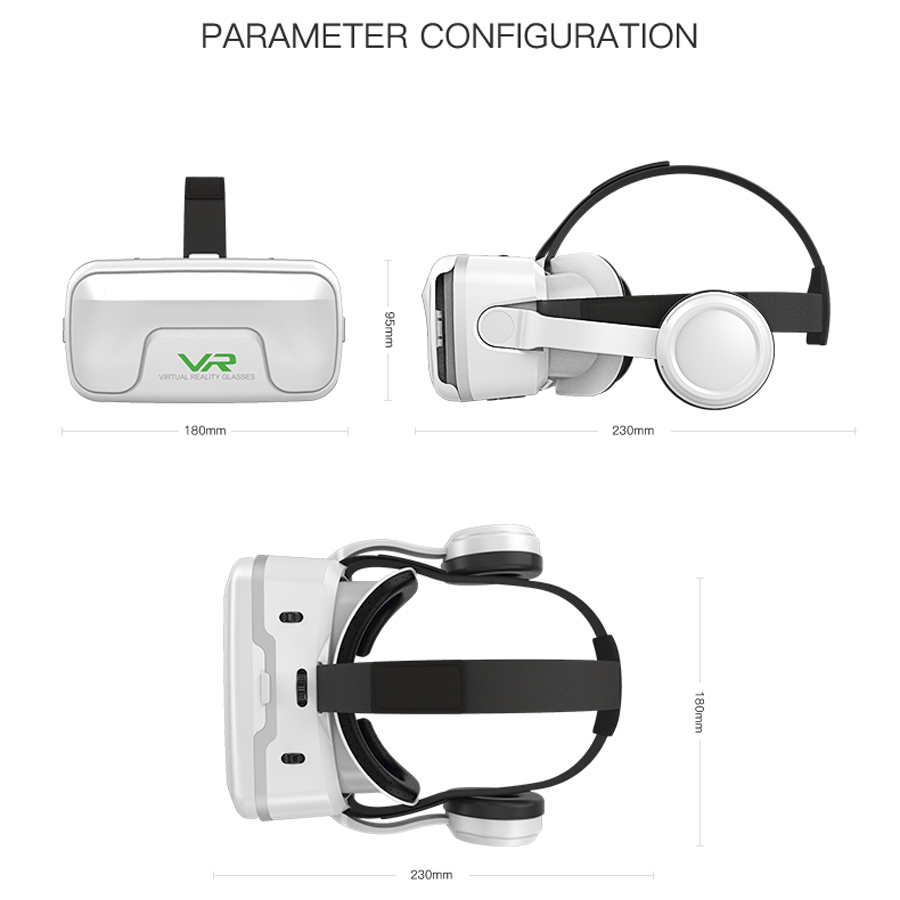 VR Shinecon 10.0 Casque 3D lun - Vr Headset Pc avis et prix