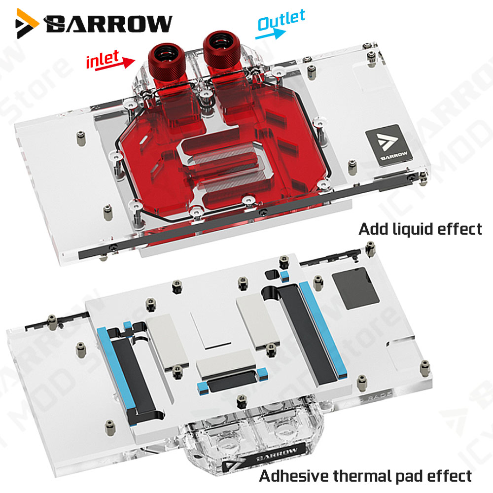 Barrow carte graphique bloc de - Pc Gaming Water Cooling avis et prix