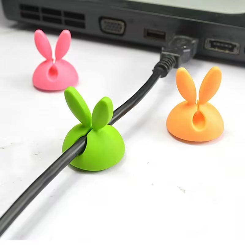 Support d'oreille lapin mignon - Desk Cable Organizer avis et prix