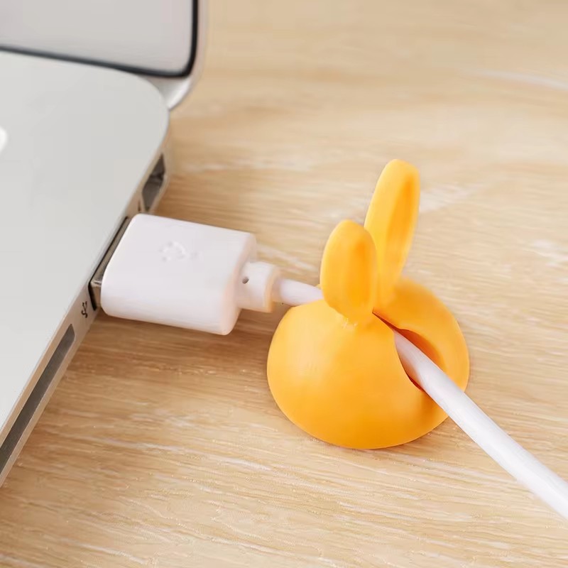 Support d'oreille lapin mignon - Desk Cable Organizer avis et prix