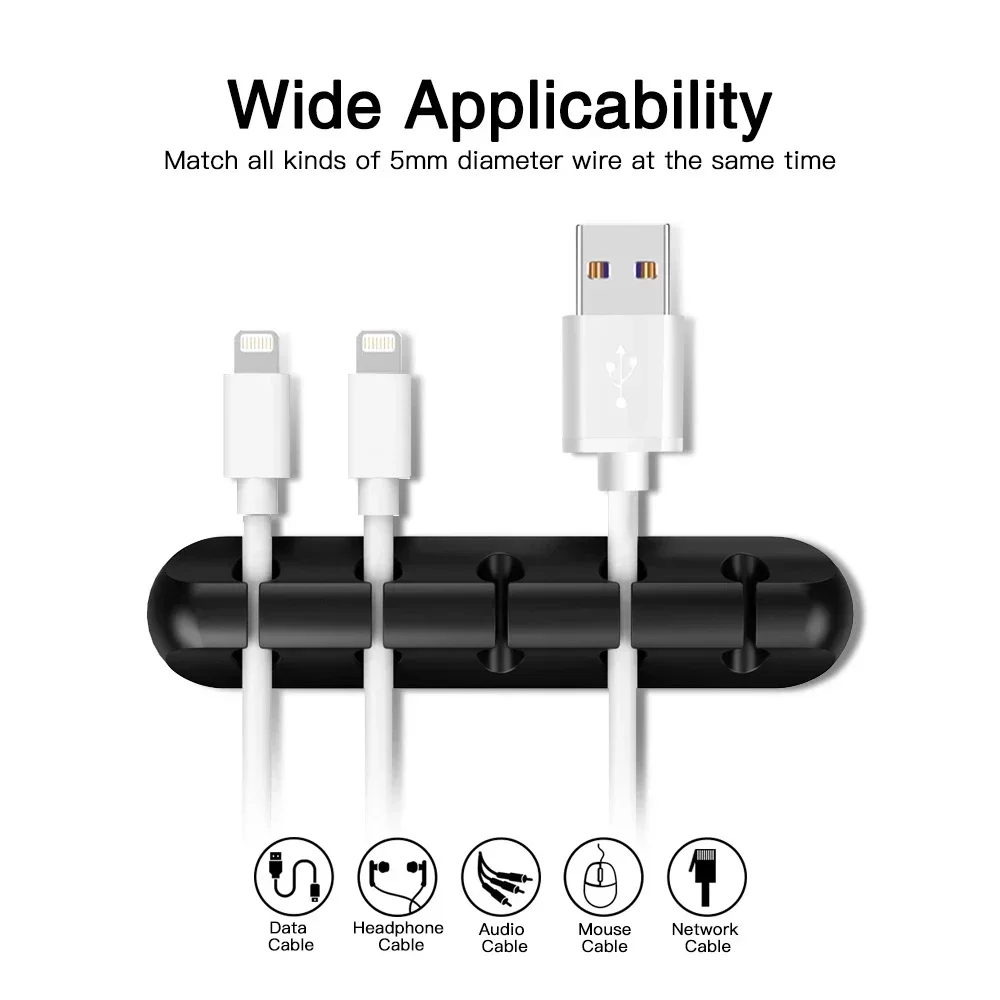 Support de câble adhésif, clip - Desk Cable Organizer avis et prix