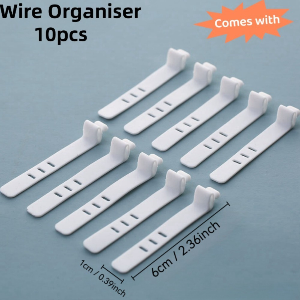 Organisateur de câbles multifo - Desk Cable Organizer avis et prix