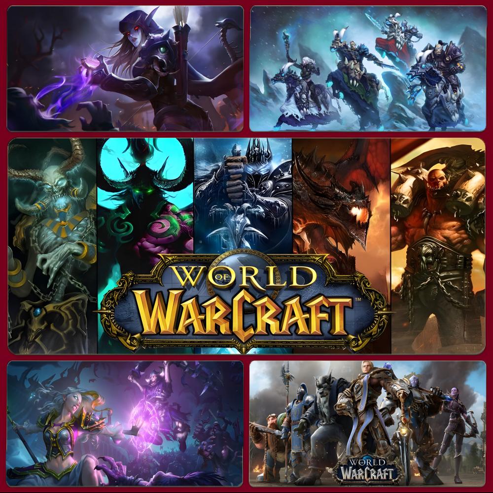 Tapis de souris de jeu W-World - Pc Gaming World Of Warcraft avis et prix