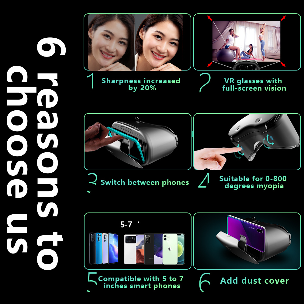 Lunettes de réalité virtuelle  - Vr Headset Pc avis et prix