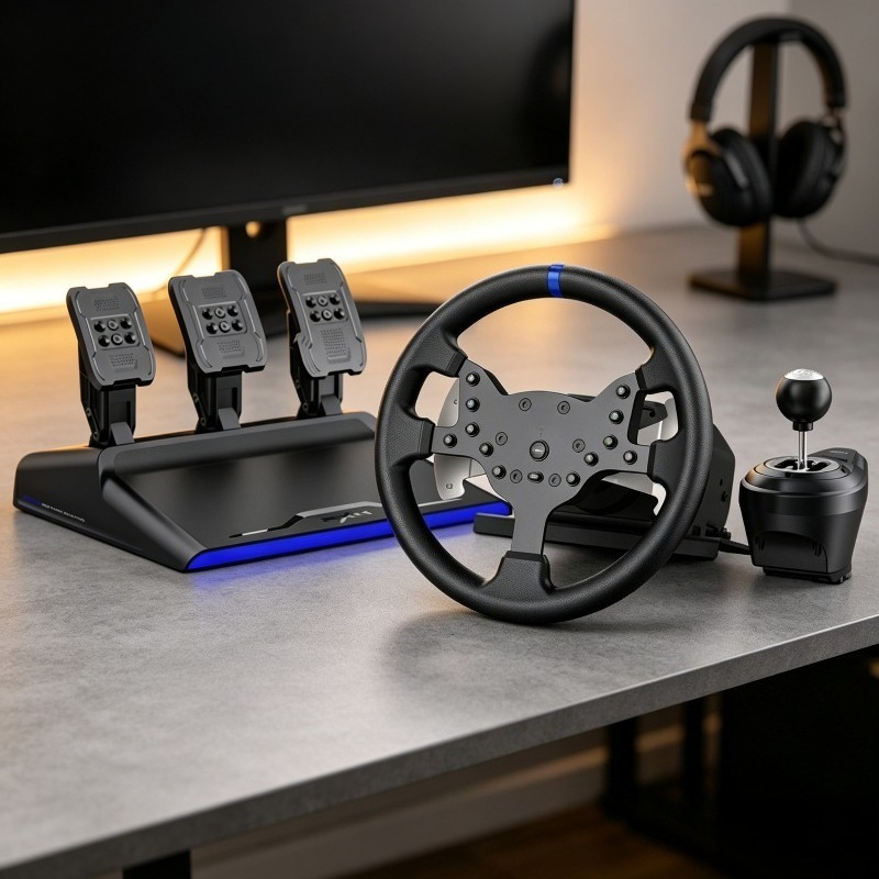 Volant de course à retour de f - Pc Gaming Windows 7 avis et prix