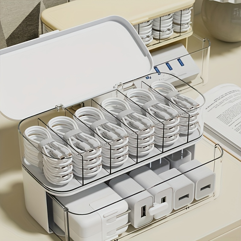 Boîte organisatrice de câbles  - Desk Cable Organizer avis et prix