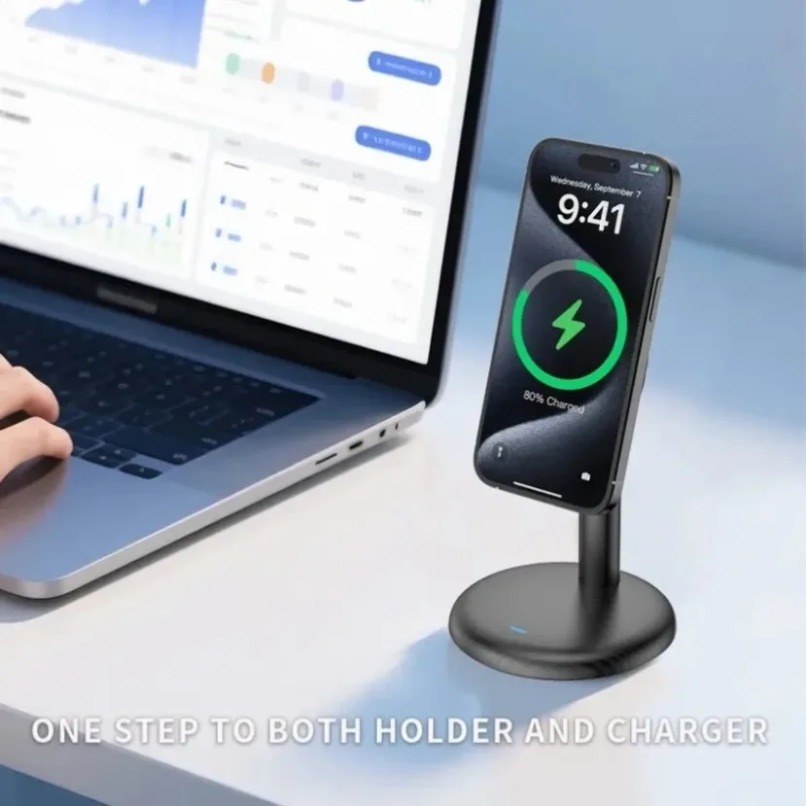 Support de téléphone magnétiqu - Desk Cable Organizer avis et prix