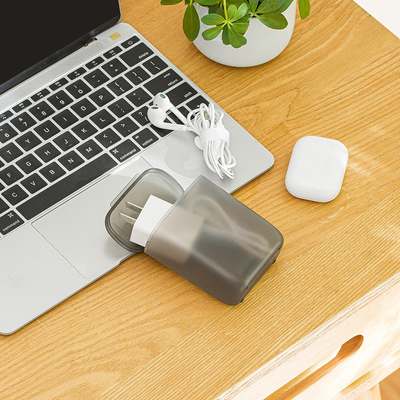 Boîte de rangement transparent - Desk Cable Organizer avis et prix