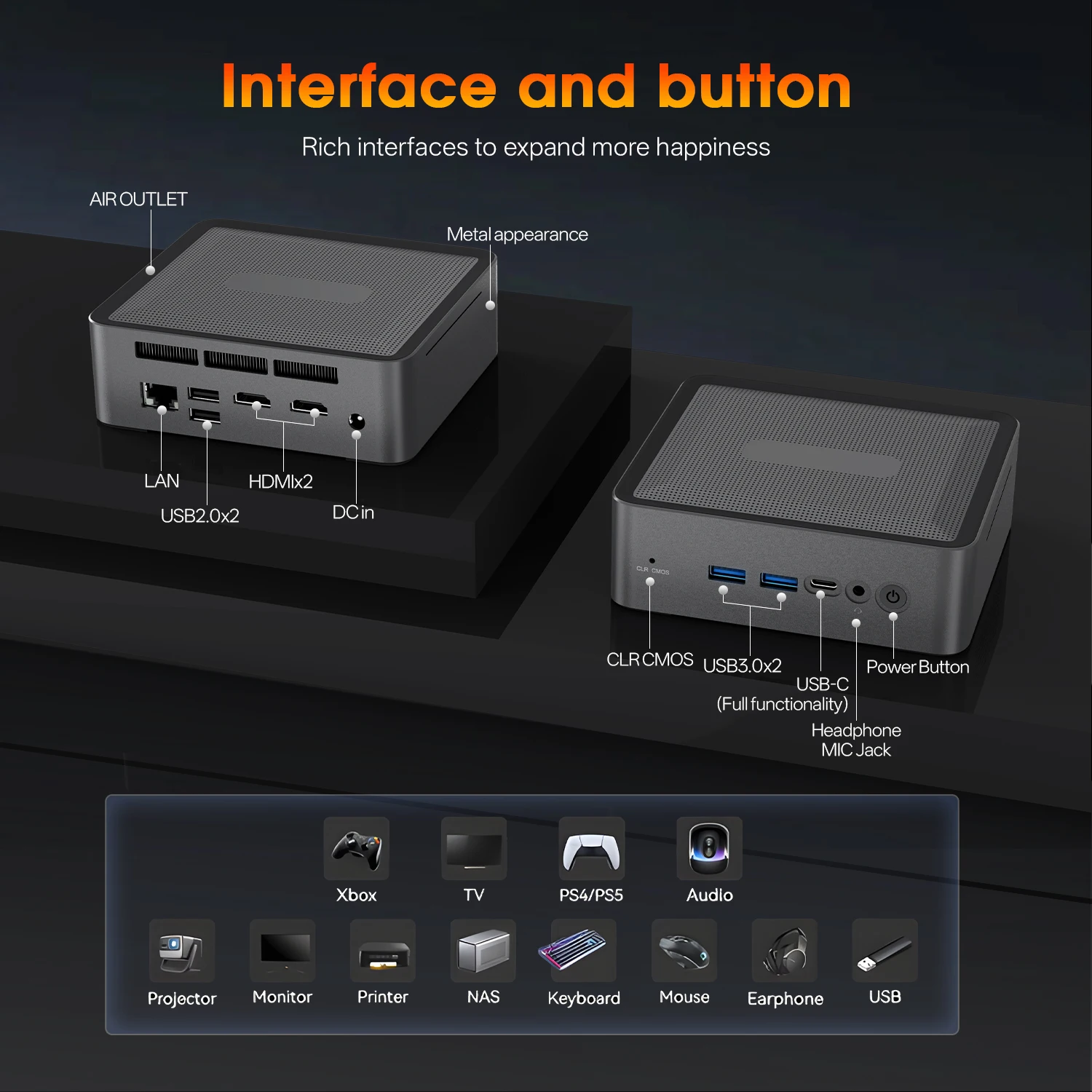 Mini PC U58 Ryzen 7 5825U WIFI - Pc Gaming Windows 7 avis et prix