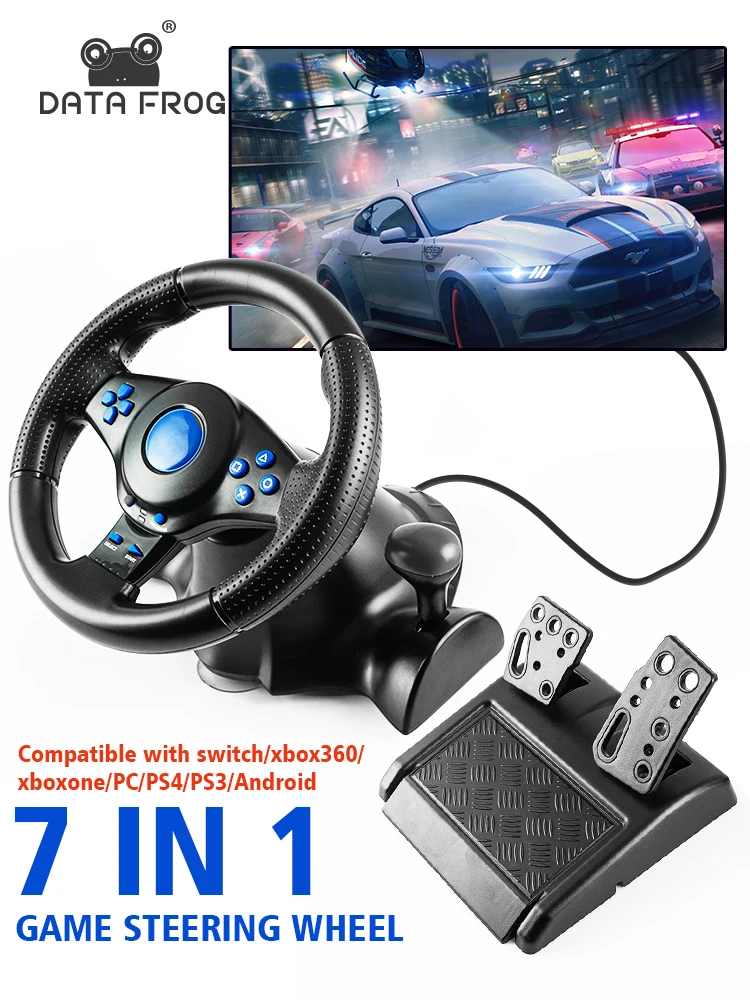 Volant de course DATA FROG ave - Pc Gaming Windows 7 avis et prix