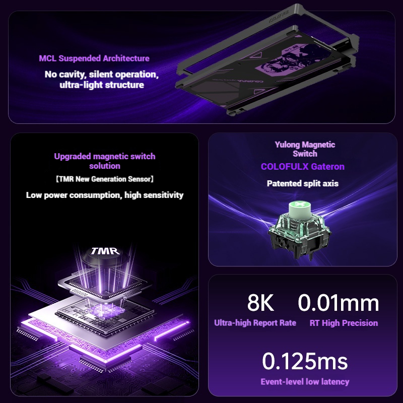 Coloré StarChase 87 clavier à  - Mechanical Keyboard avis et prix