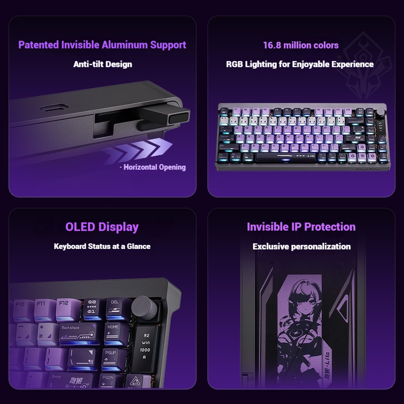 Coloré StarChase 87 clavier à  - Mechanical Keyboard avis et prix
